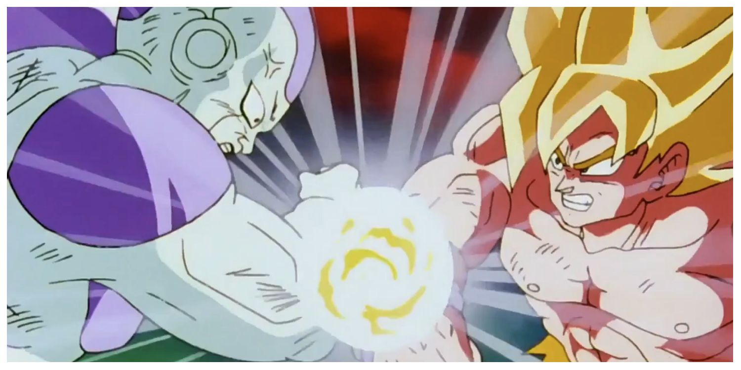 Duel on a Vanishing Planet Dragon Ball Z Frieza Goku